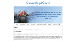 Desktop Screenshot of calvarygospel.com